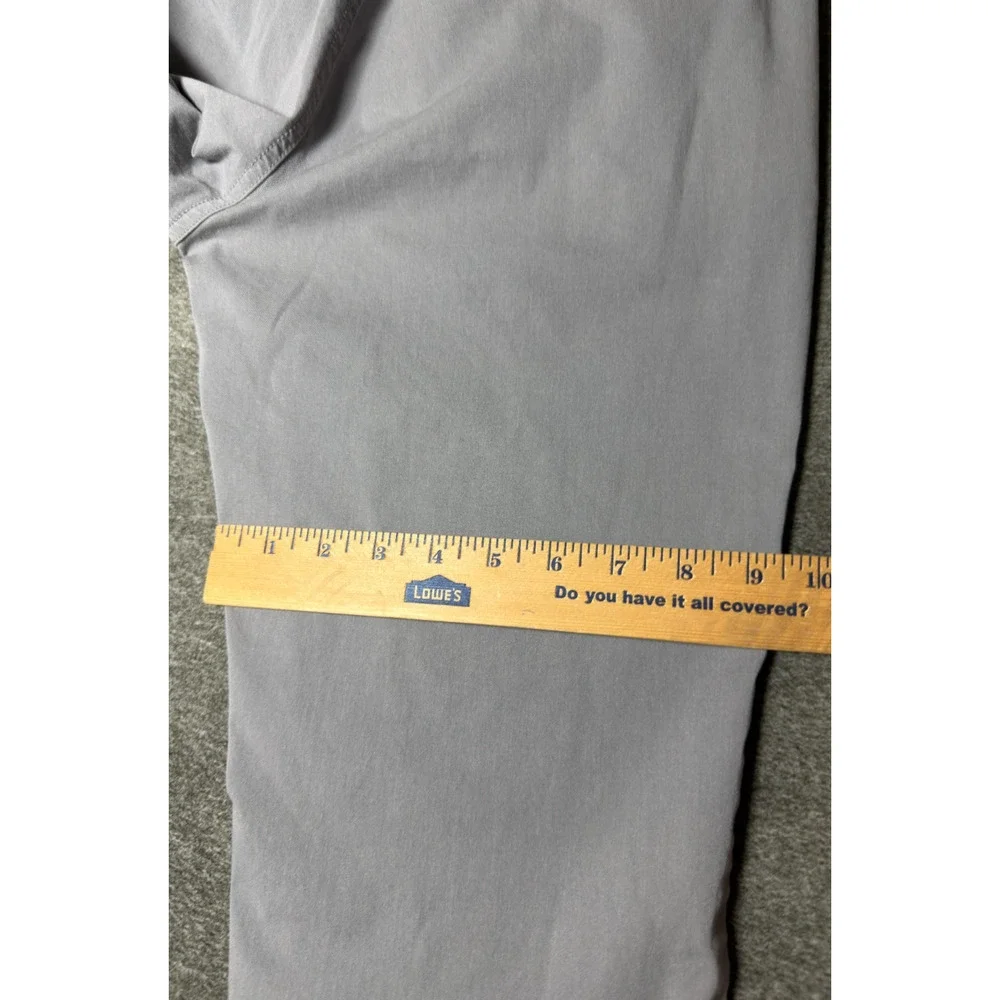 J. CREW Mens Small Gray Jogger Cordura Drawstring Chino Pants Taper Stretch